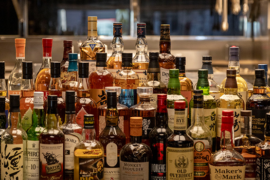 レストランの内装の様子